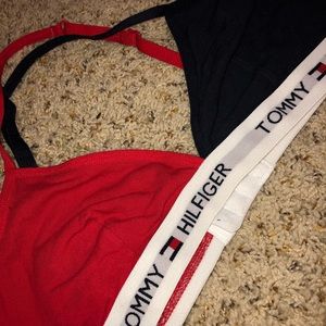 Tommy Hilfiger Triangle Colorblock Bralette